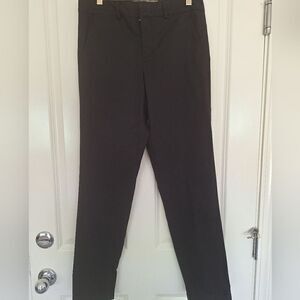 Vince black cotton chino pocket classic pants‎ size 6